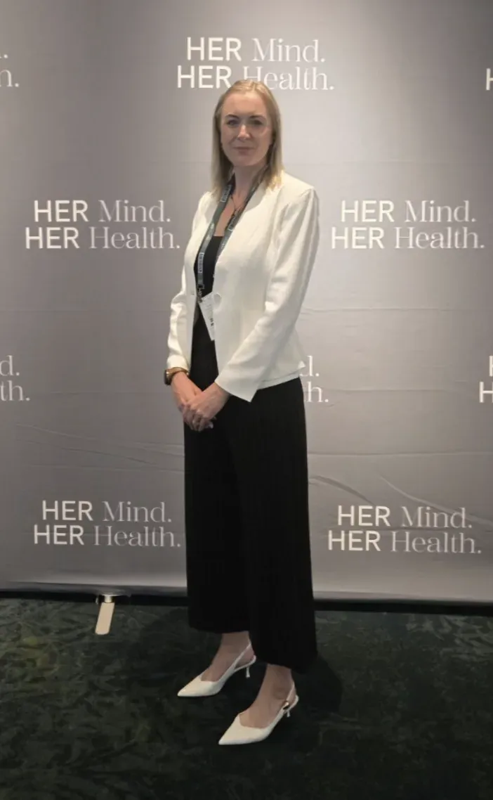 Emily Baird at the Her Mind. Her Health. event.